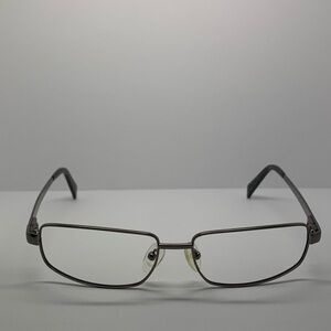 Nautica N5037S Gray Rectangular Sunglasses Frames